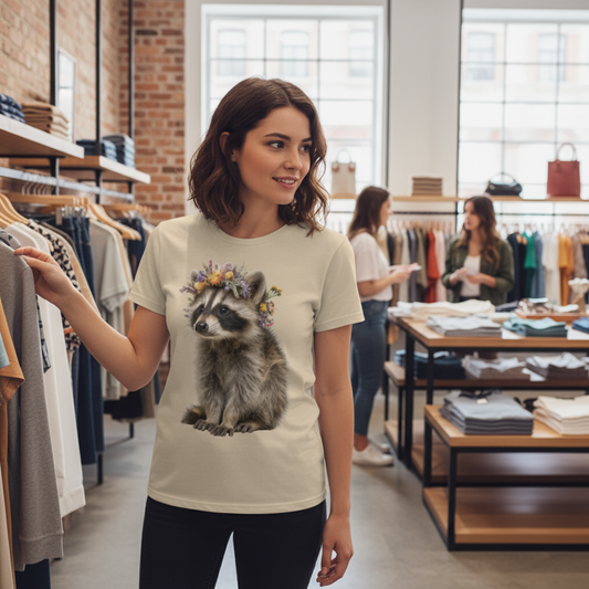 Waschbär - Premium T-Shirt