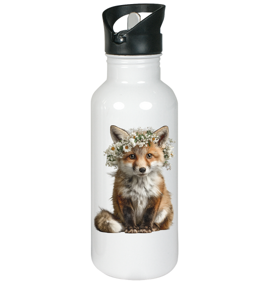 Cute Fox - Edelstahl-Trinkflasche